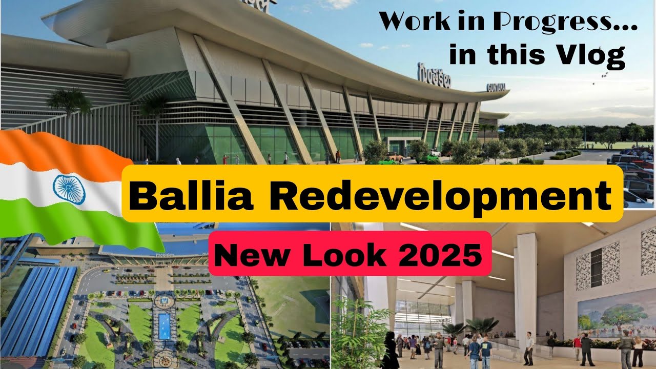Ballia New Railway Station 🚉 || PF 4 Full Update || New Lift + New Fly Over || 