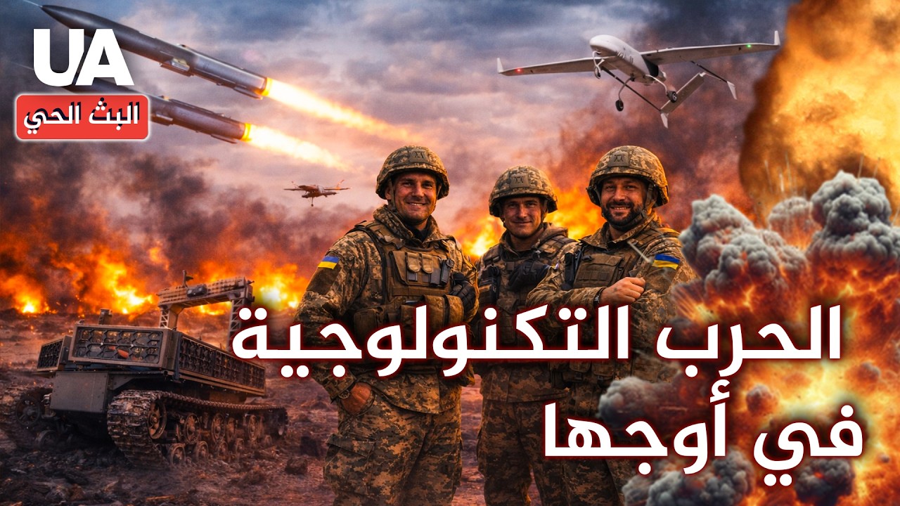 LIVE | الجيش الأوكراني 2.0: من الدفاع إلى الريادة في التكنولوجيا العسكرية خلال أربع سنوات من الحرب
