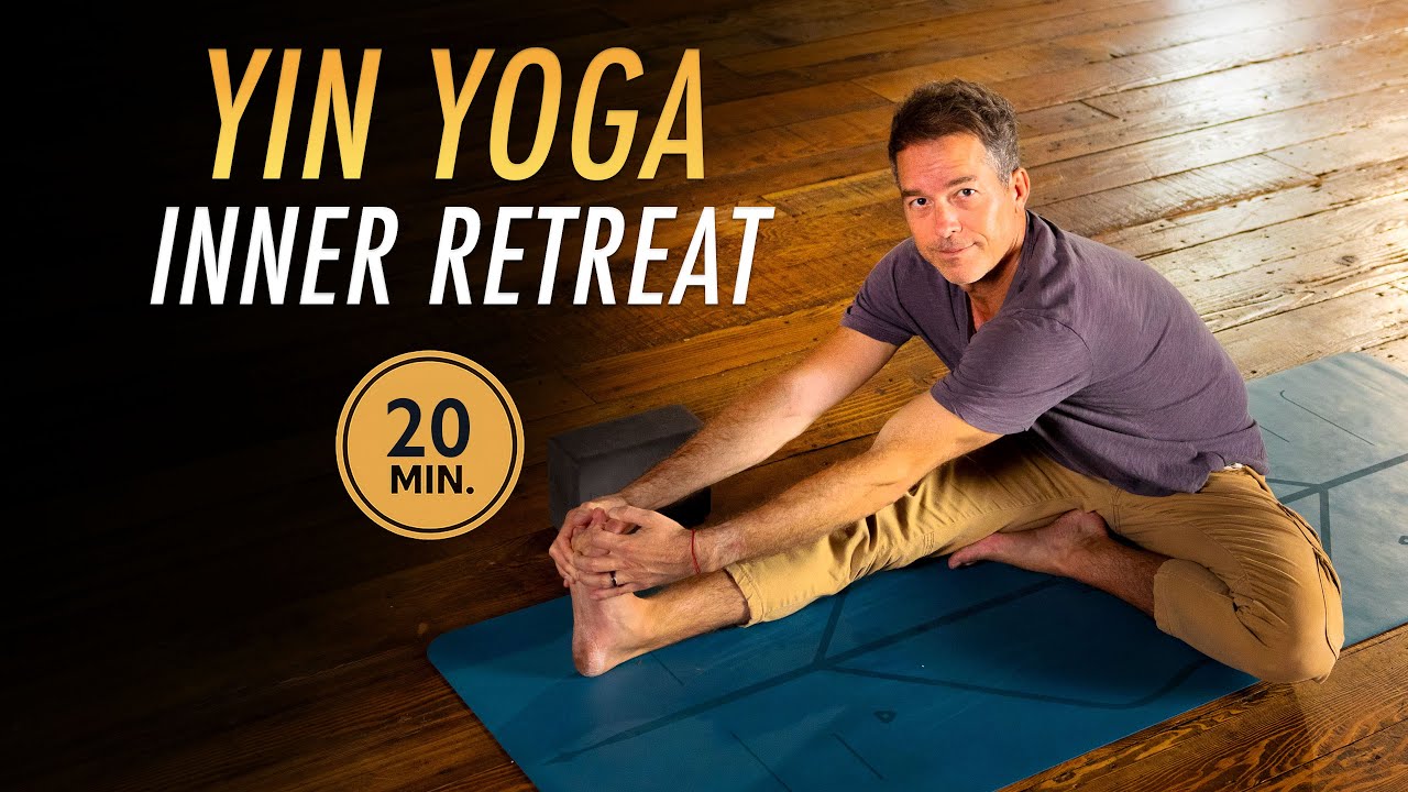 20 Min Yin Yoga Inner Retreat l Decrease Stress & Anxiety