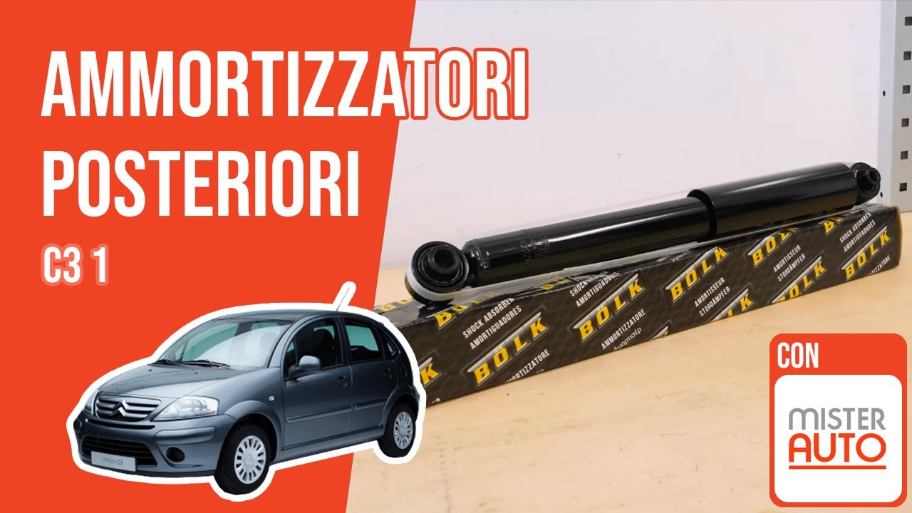 Sostituzione ammortizzatori posteriori C3 1 ➿