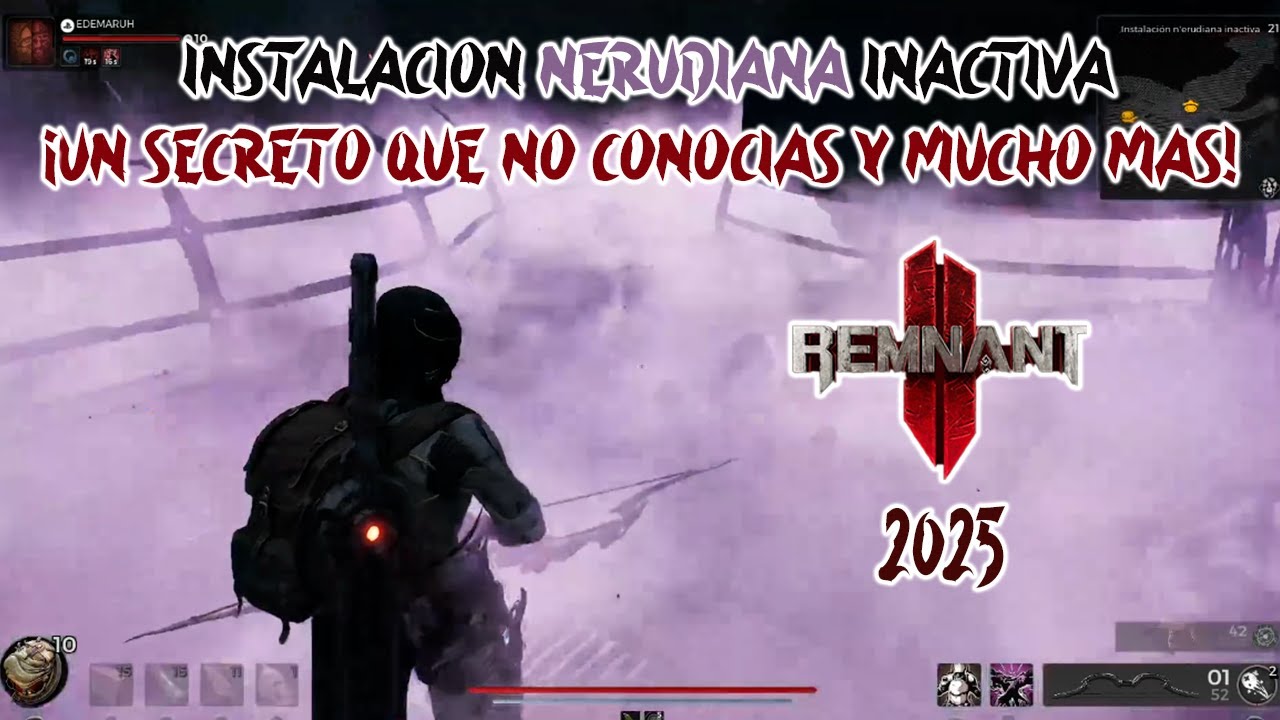 👽 ESTACION NERUDIANA INACTIVA, SECRETO GAS Y MUCHO MAS 👽#guias #remnant2