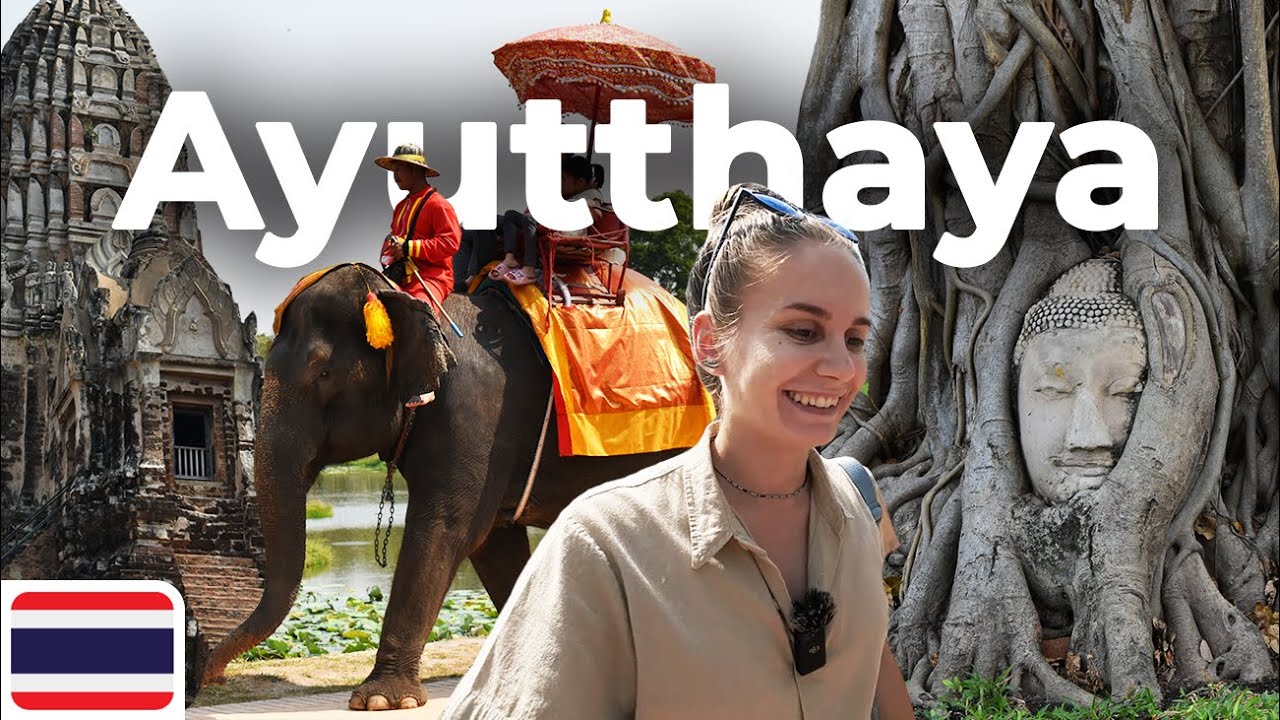 🐘 La pas prin VECHEA CAPITALĂ a Thailandei. Cum ajungi aici pe cont propriu? AYUTTHAYA 🇹🇭