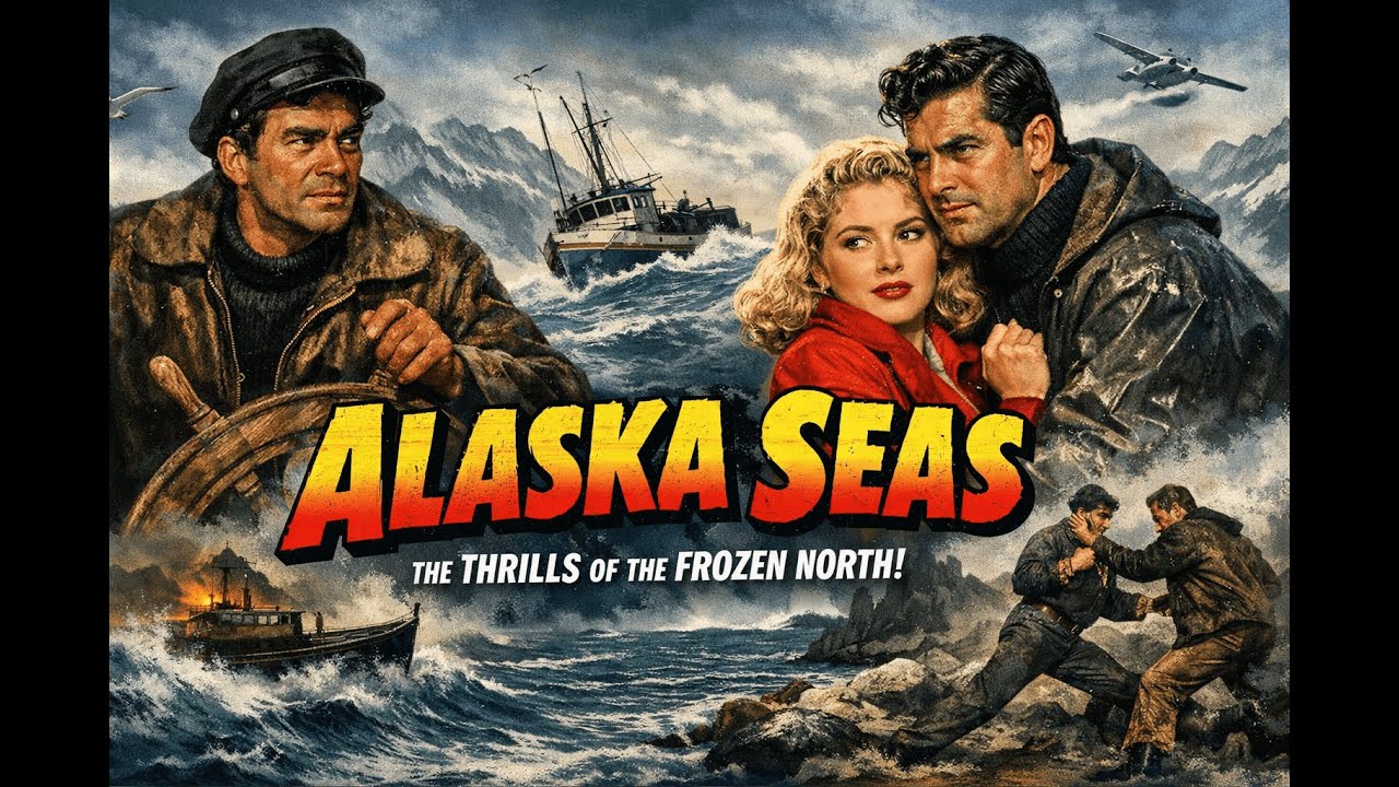 Alaska Seas ( 1954 ) Classic Movie, Robert Ryan, Jan Sterling, Brian Keith |  Full Classic Movie HD