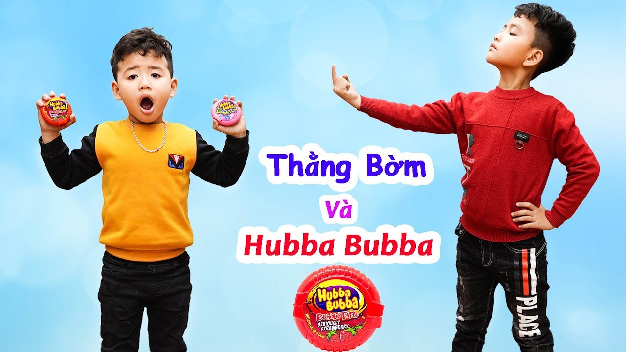 100% Đổi Kẹo Hubba Bubba Và Thằng Bờm ♥ Min Min TV Minh Khoa