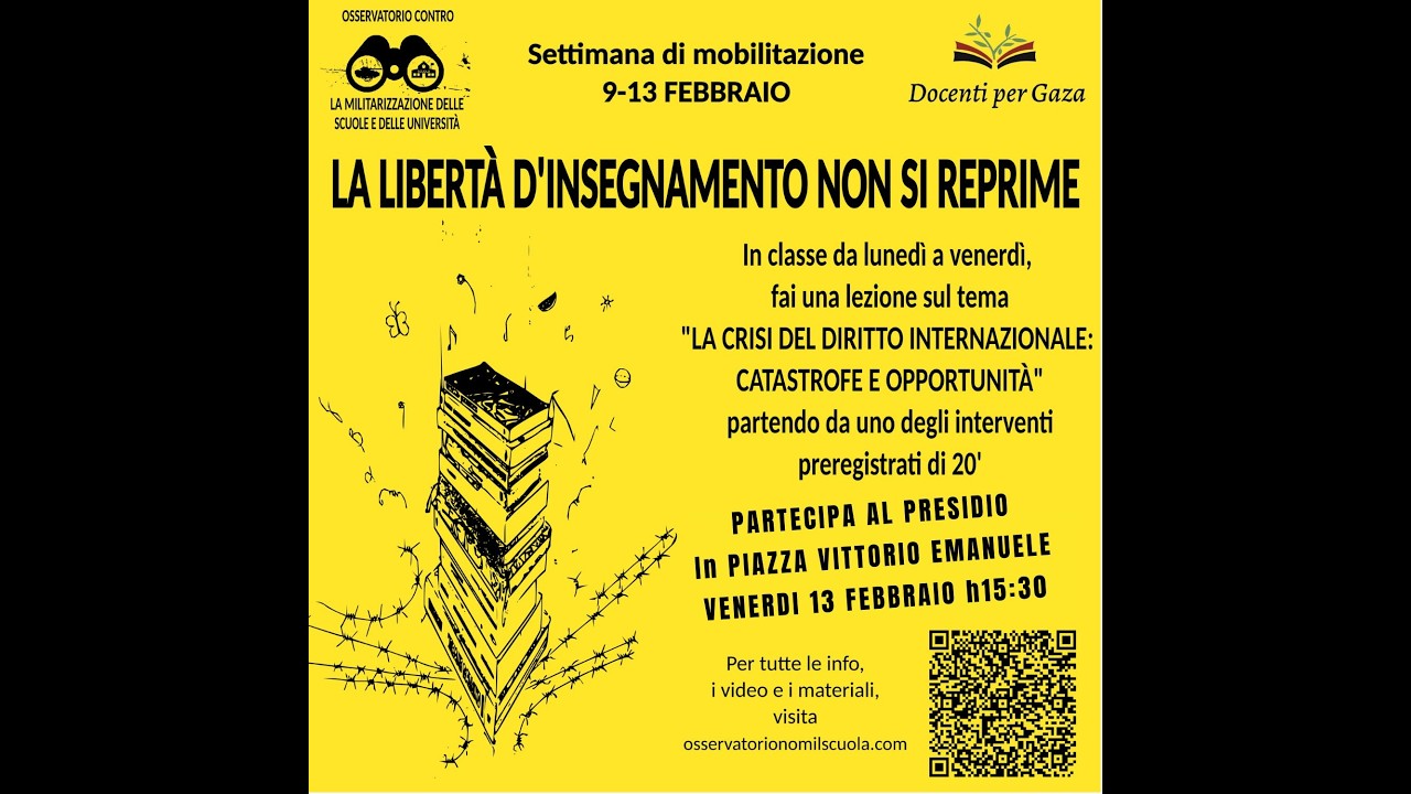 A difesa della libertà di insegnamento , la scuola pubblica non si ingabbia.