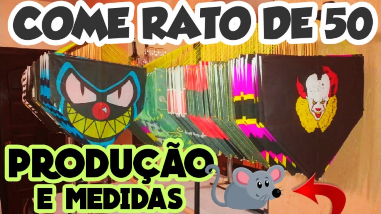 Mais uma Nave Pipa Come Rato de 50 centímetro #produção #tutorial @kpipasart
