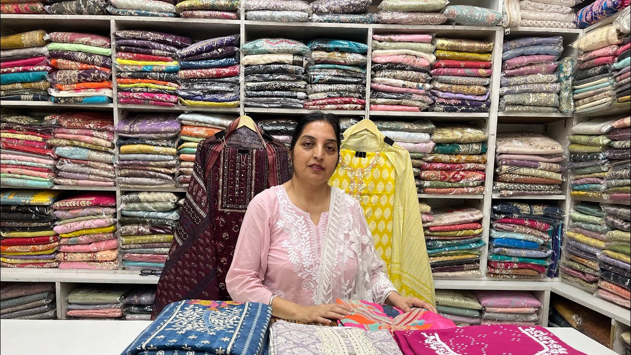 ਗਰਮੀਆਂ ਦੇ ਪਿਉਰ ਕਾਟਨ ਦੇ ਸੂਟ/Latest Summer Collection| Taj Fashion Jalandhar| 19/05/25