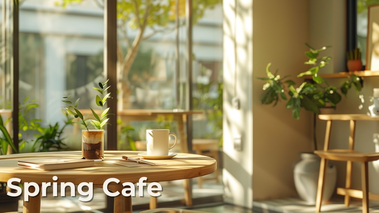 Cozy Cafe | 🌼 맑은 봄날, 그냥 틀어두기 좋은 카페 팝 🎶