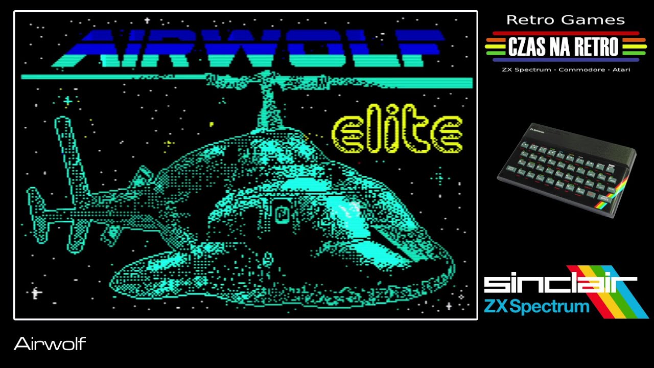 Airwolf (1985) - ZX Spectrum