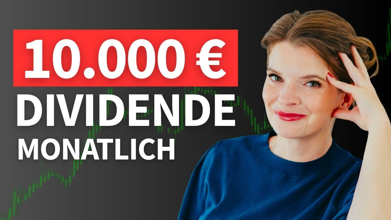 Von 10.000 € Dividende leben: SO viel Vermögen brauchst du!