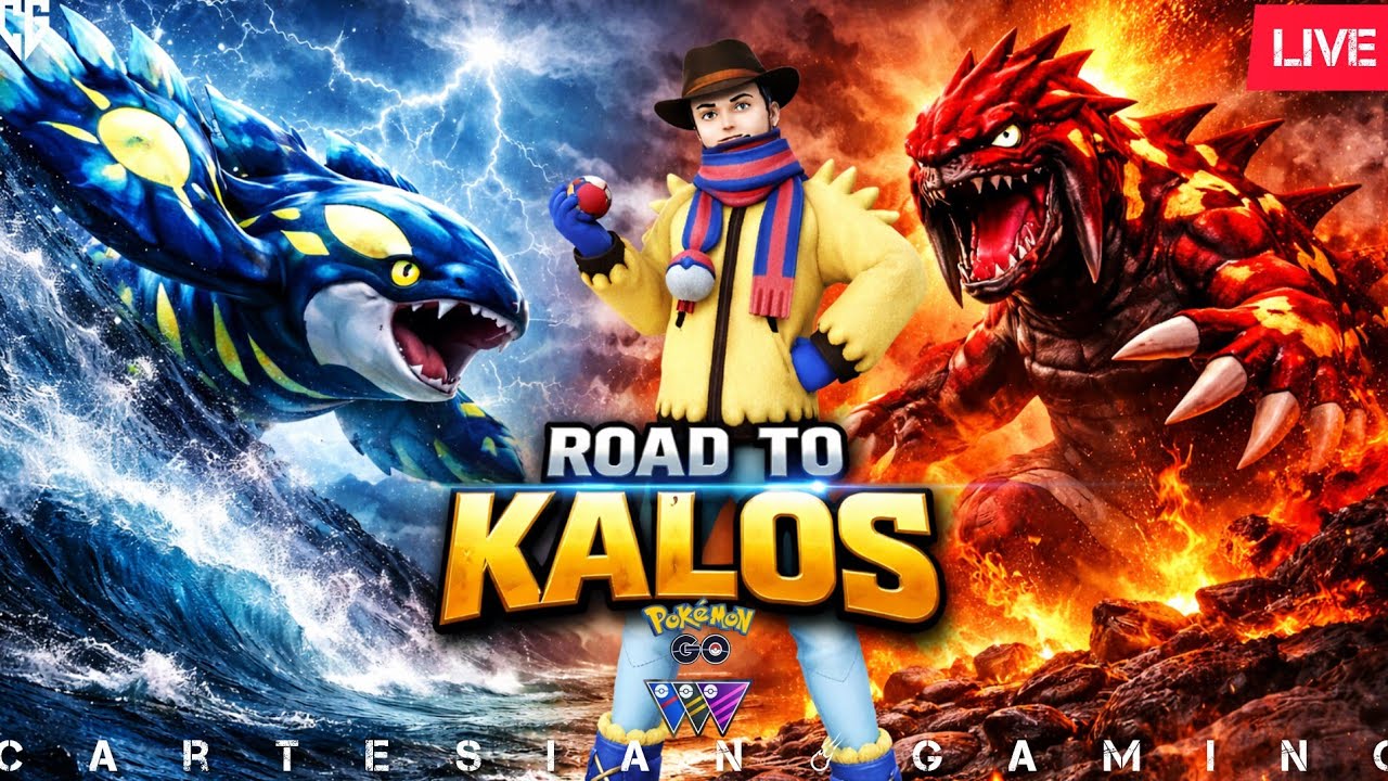 Primal Groudon & Primal Kyogre Live | Road to Kalos Tour | Pokémon GO