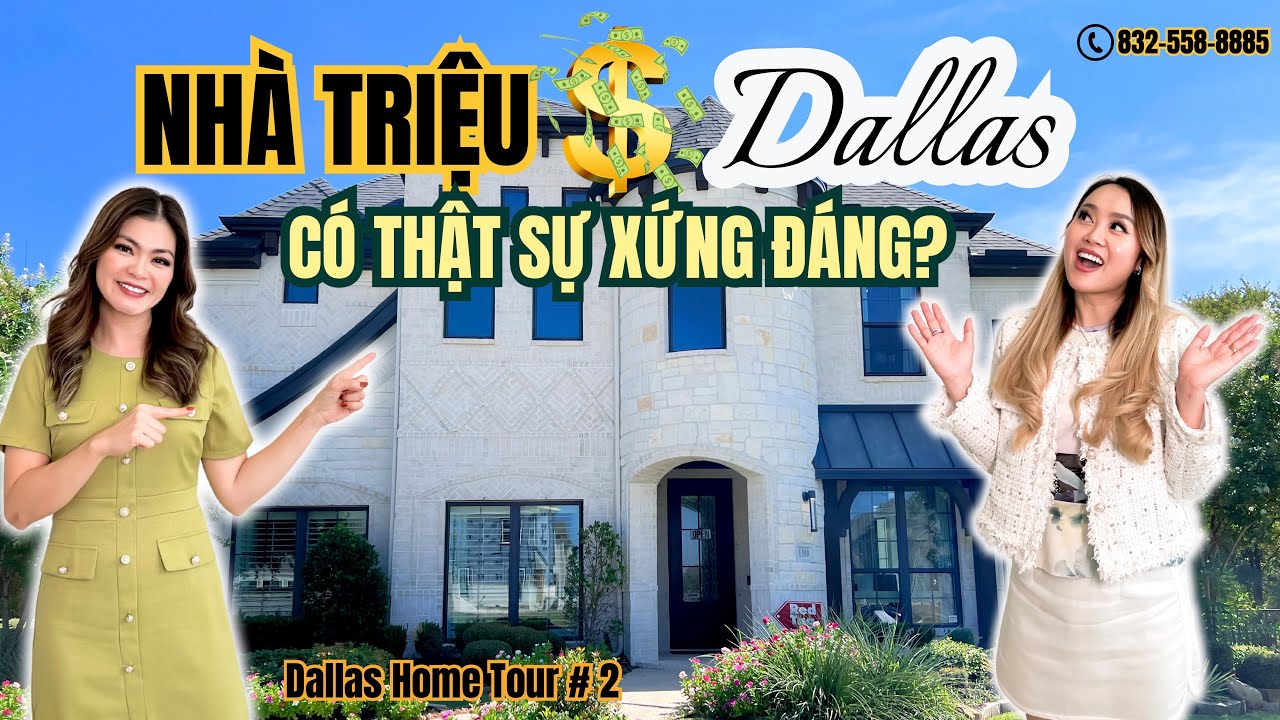 Dallas Tour #2 | NHÀ TRIỆU ĐÔ ở PLANO, Có Thật Sự Xứng Đáng? | Nhà Đẹp Hoa Kỳ