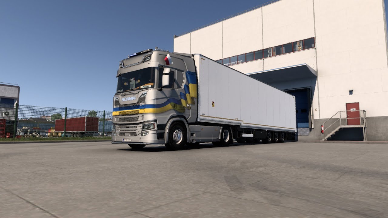 |ETS2| W barwach Ukrainy. STOP WAR ЗУПИНИ ВІЙНУ ŻĄDAMY POKOJU