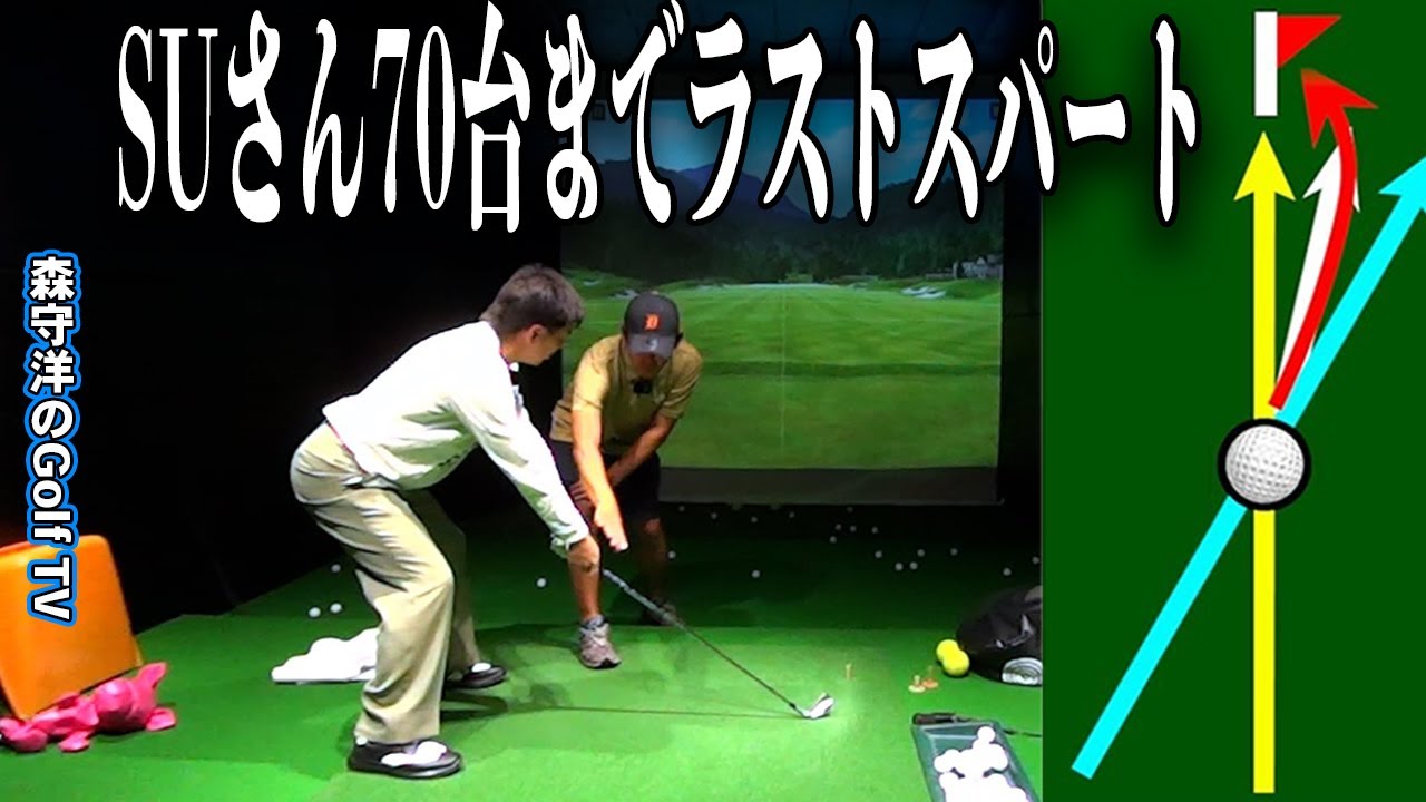 14＃おじさんスイングをぶっ壊す！スイングは変えるものじゃない勝手に変わるように練習する