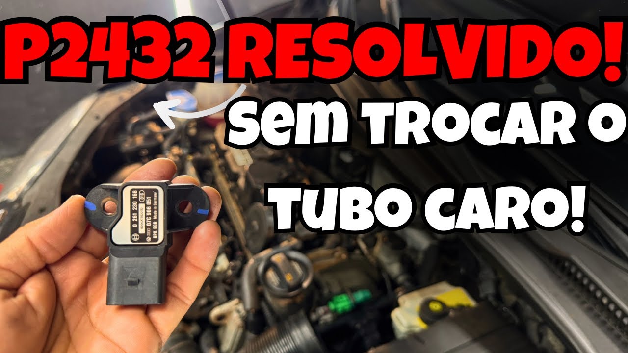 Erro P2432 no Jetta 2.5: Solução MAIS BARATA pro Sensor MAP Secundário!