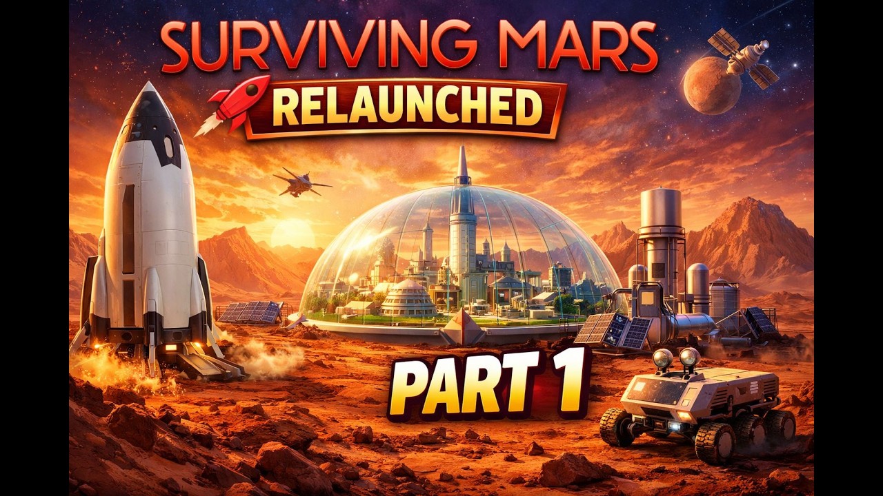 Surviving Mars Relaunched Gameplay - Part1