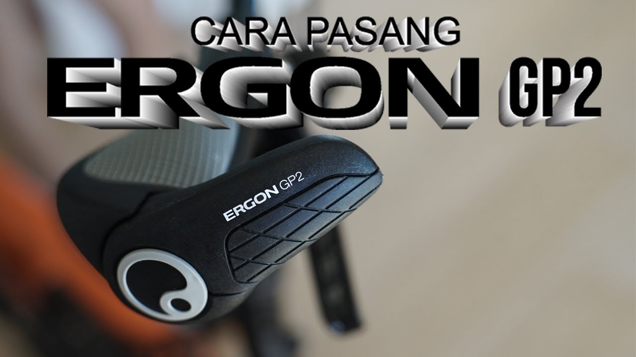 Cara pasang hand grip ergon GP2 untuk brompton | How to install Ergon GP2 hand grip for Brompton