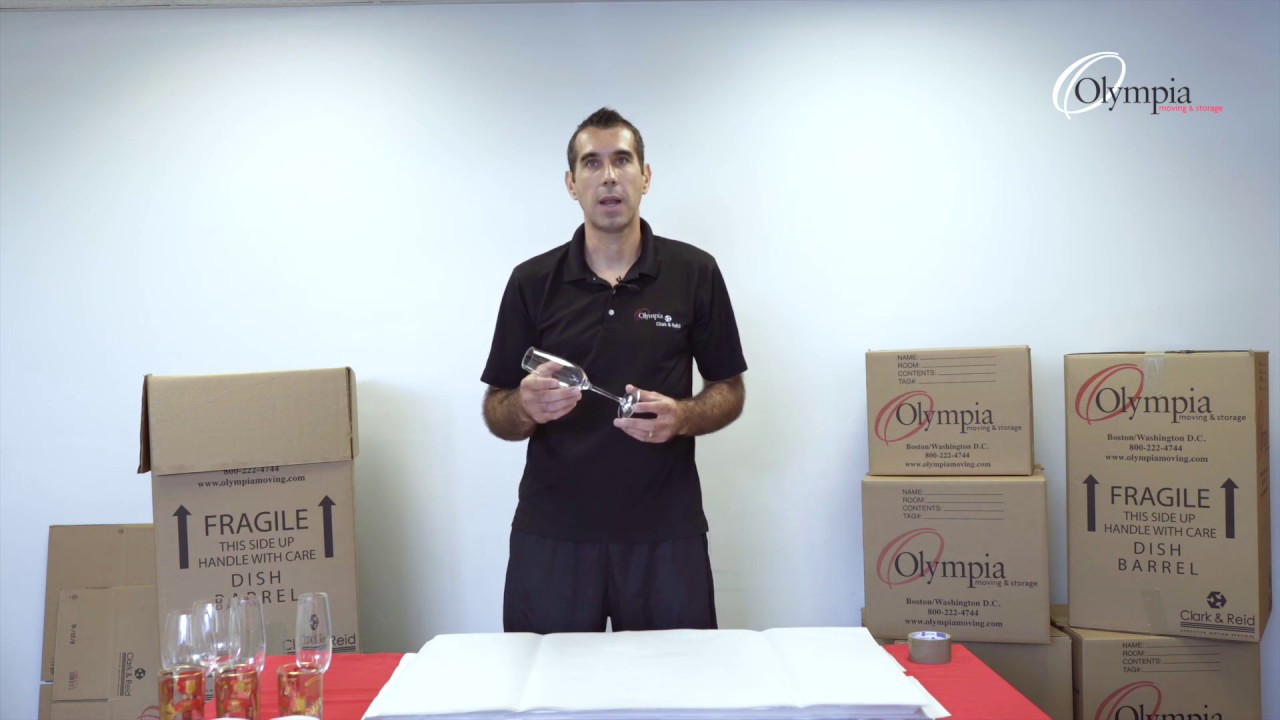 How to Pack a Dishpack, Dishes & Glassware to Move | Olympia Moving & Storage