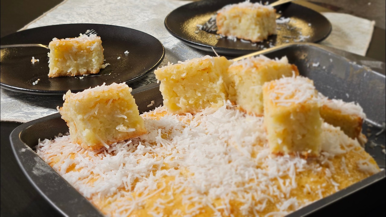 Simple Coconut Cake - A Brazilian in the Kitchen