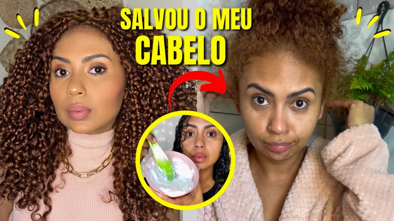 COMO RECUPERAR CABELO RESSECADO, POROSO, DANIFICADO E SEM BRILHO EM CASA- Super Pretinha