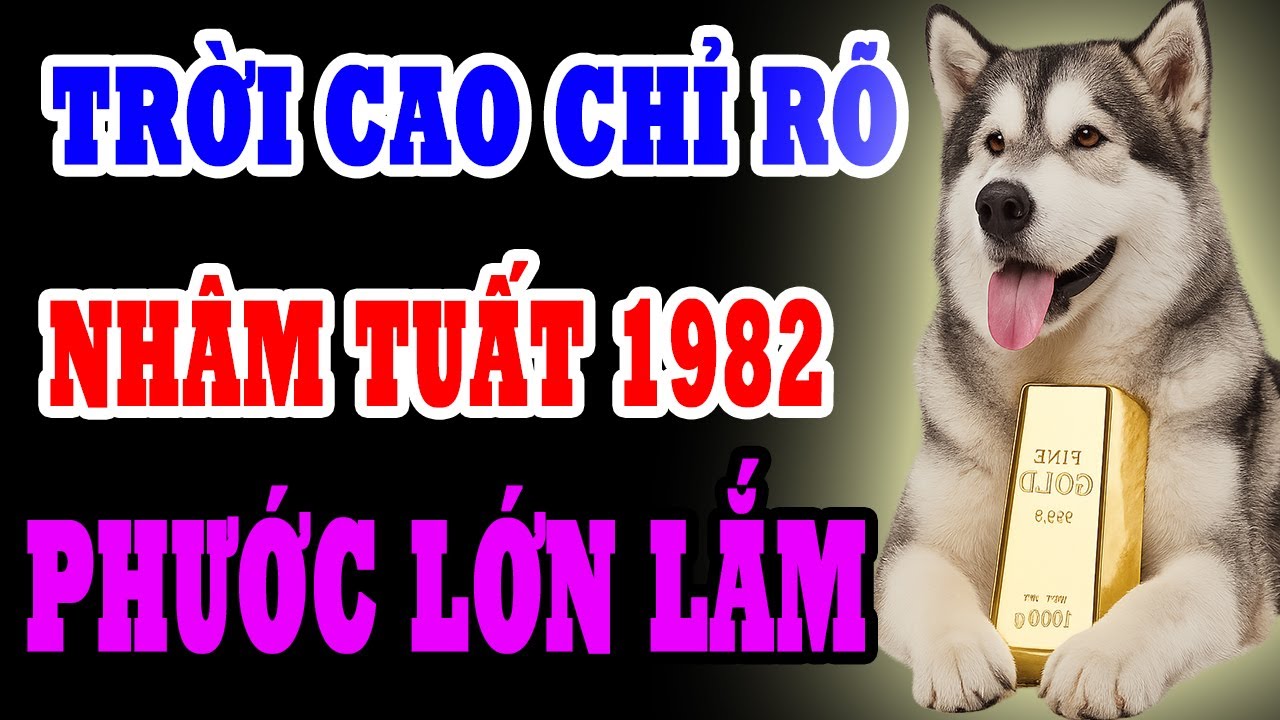 Trời Cao Chỉ Rõ Nhâm Tuất 1982 Là Người Có Phúc Có Phần, Có Trời Thương Phật Độ Về Già Hưởng Lộc Lớn