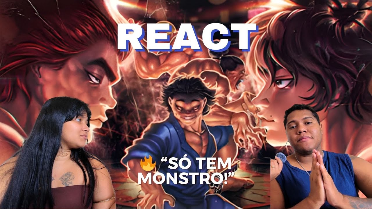 💪 OS CINCO MAIS FORTES CHEGARAM! React M4rkim – Baki the Grappler