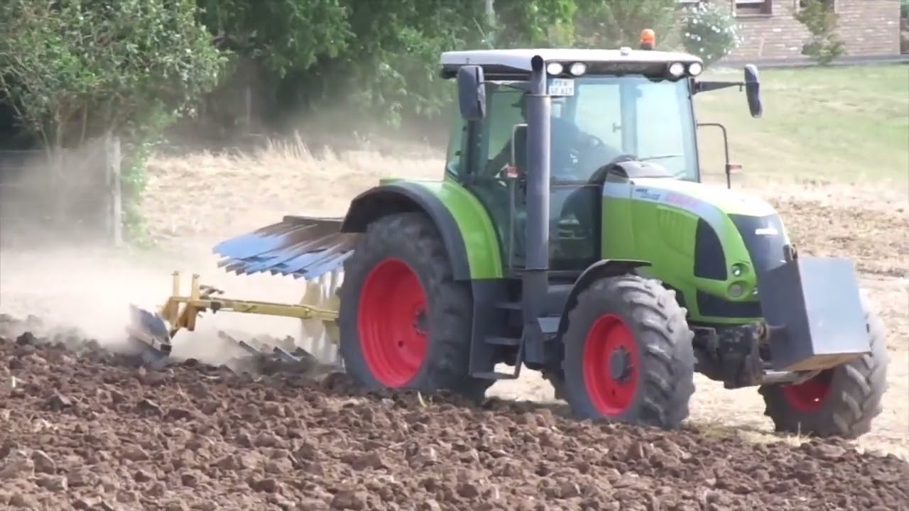 Claas Ares 617 ATZ Lemken Opal 110 Pflügen 2022