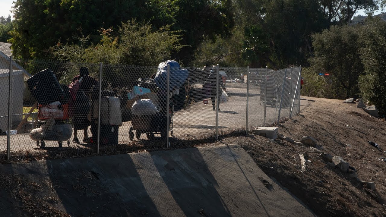 Escondido declares emergency over homeless encampment in Escondido Creek