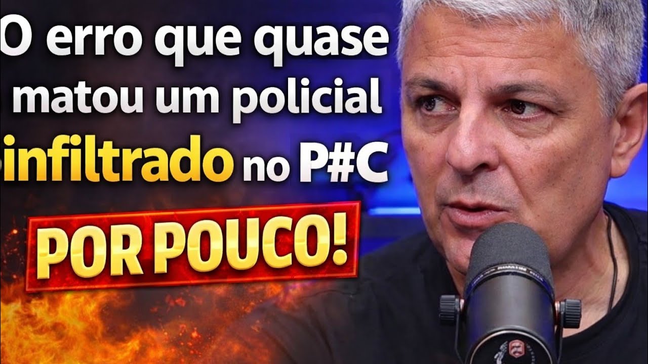 O ERRO que quase MATOU um POLICIAL infiltrado no P#C 