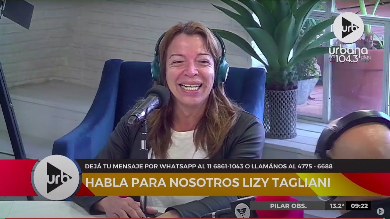 ¡Lizy Tagliani vino a tomar la radio! Apertura de #Perros2022