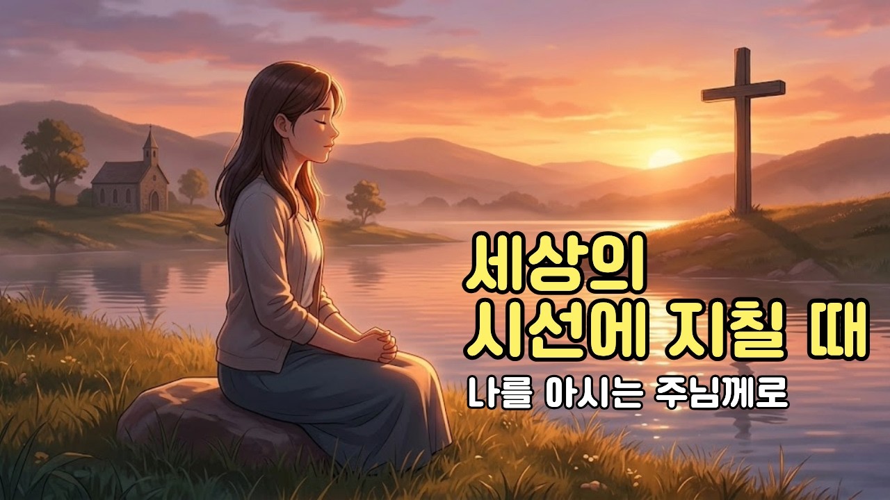[8090 찬양] 오직 주만 바라보나이다 | 세상의 시선에 지칠 때 듣는 따뜻한 위로의 10곡 연속듣기 🎧