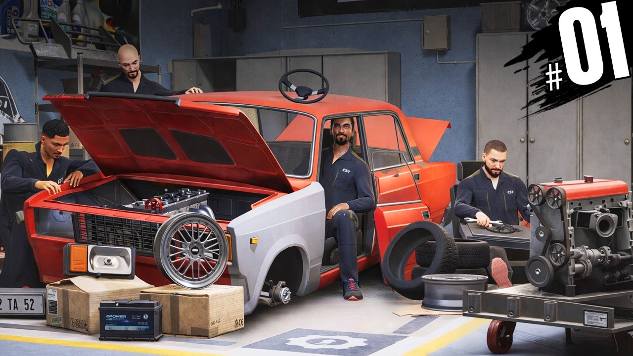 2 SPINNER wollen AUTOS REPARIEREN - Car Service Together 4K Gameplay Deutsch