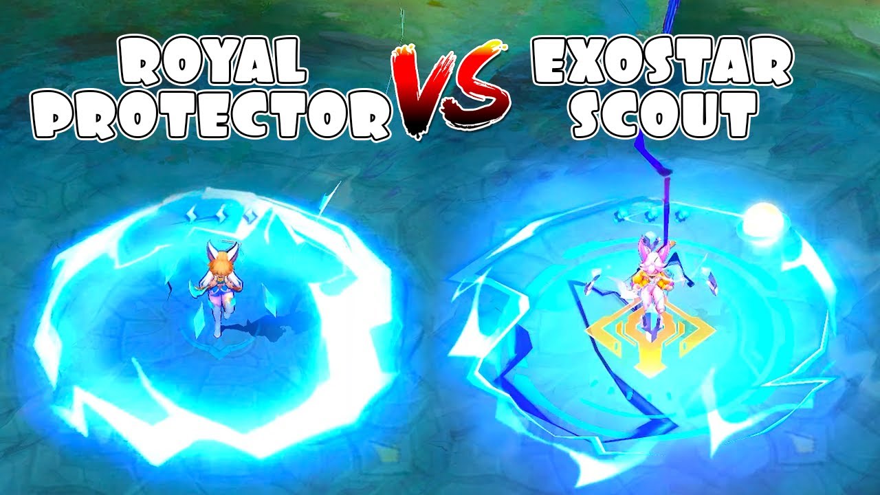 Joy Exostar Scout VS Royal Protector Skin Comparison