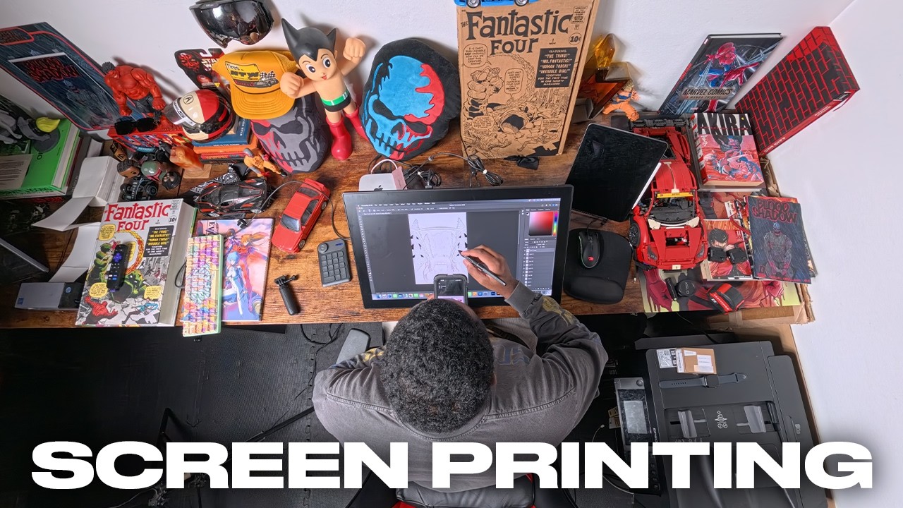 Comic Books & Screen Printing
