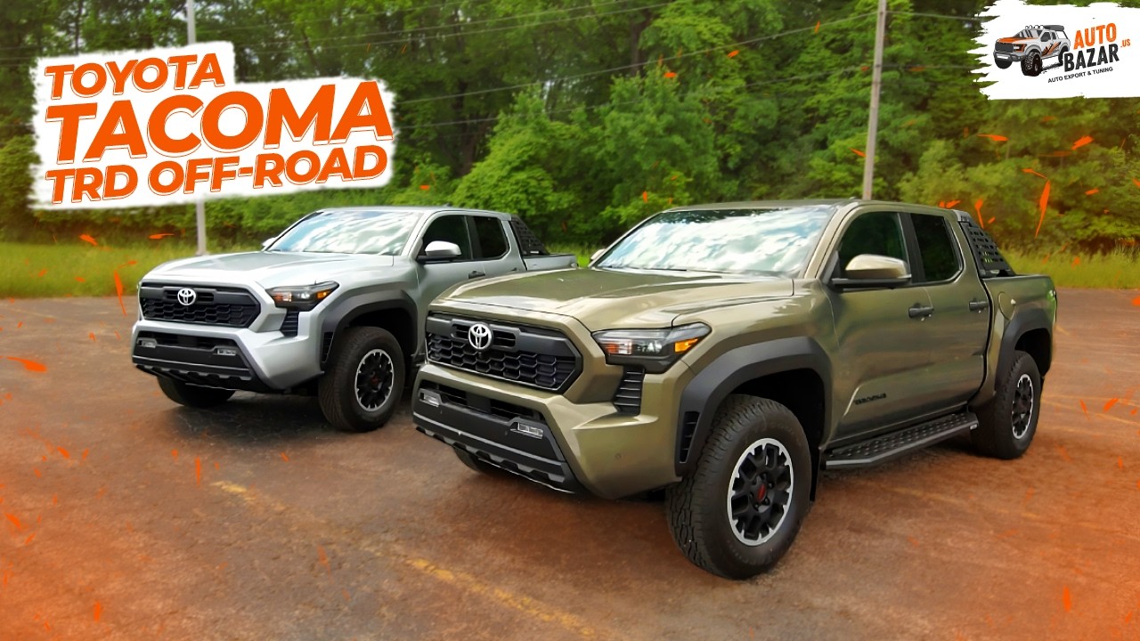 Теперь в МАКСИМАЛКЕ! Обзор Toyota Tacoma TRD Off-Road: пакеты, дополнительные опции и аксессуары