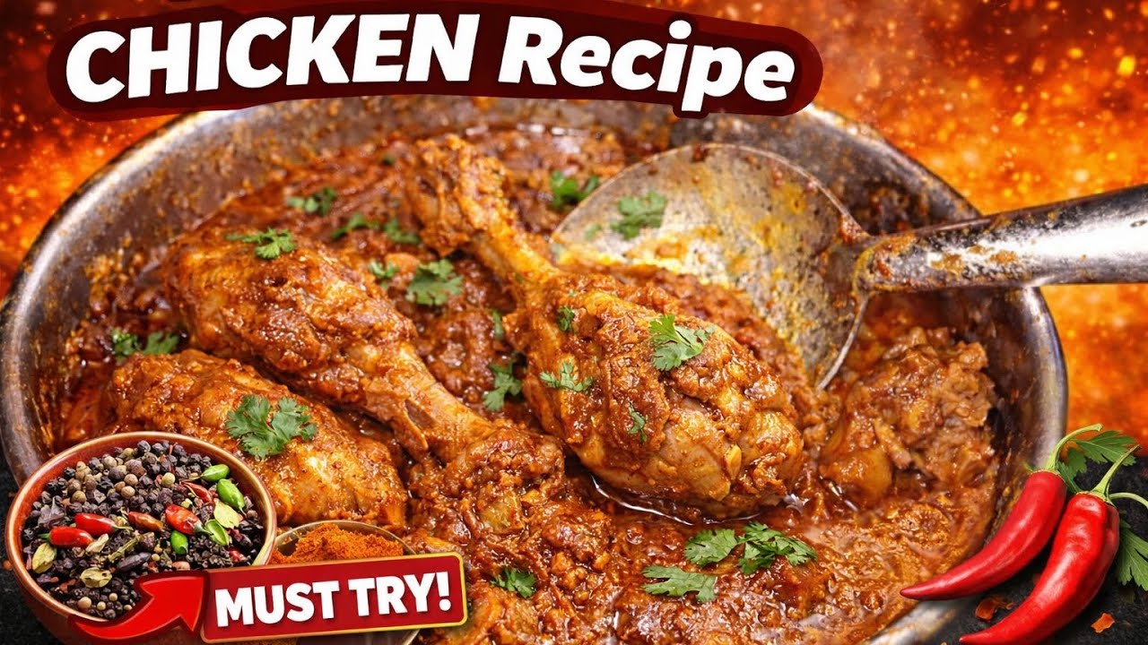 Masaledar Chicken Recipe | Easy Chicken Curry | Ghar jaisa Swaad