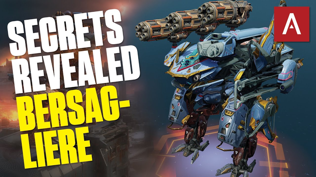 Раскрыты секреты более сильного берсальера в War Robots! Путеводитель по WR Берсальер