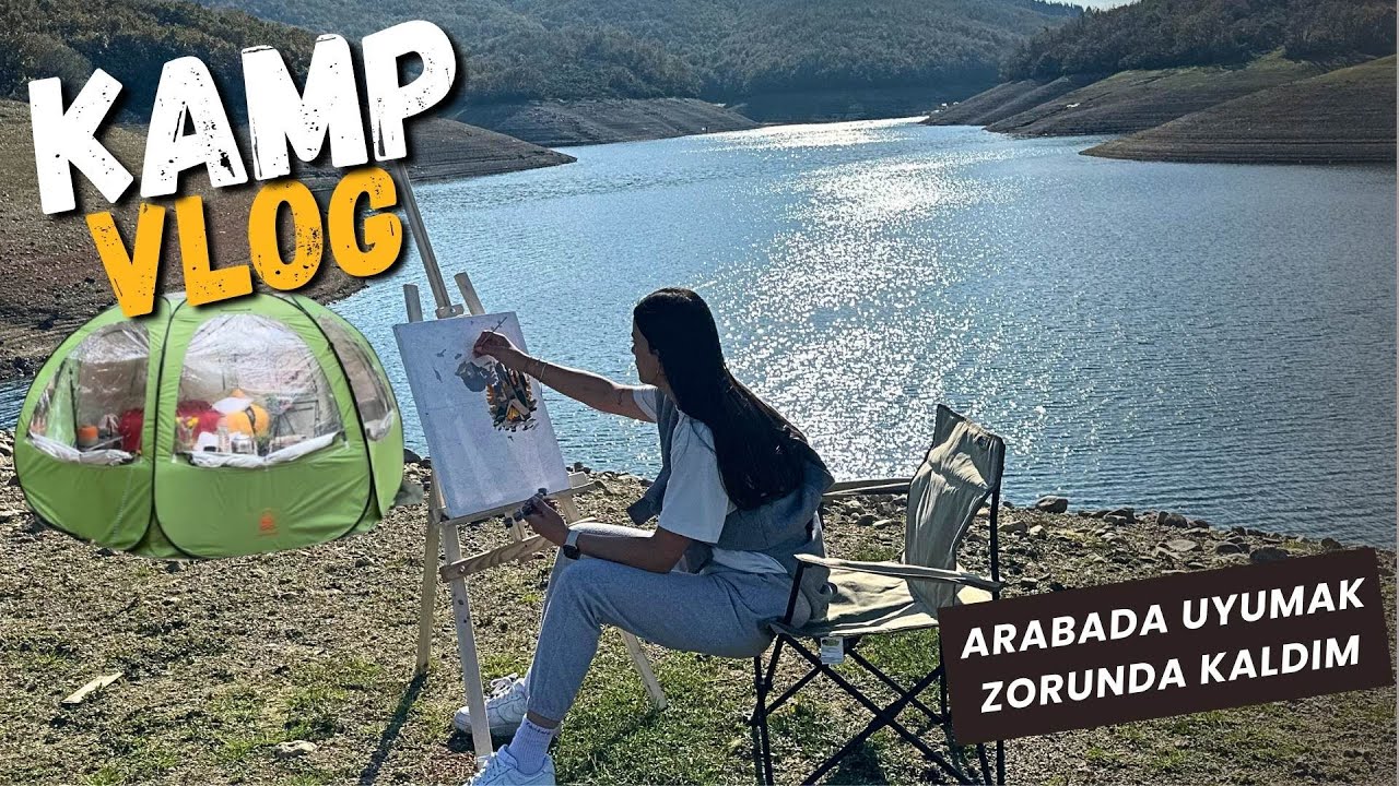 МНЕ ПРИШЛОСЬ СПАТЬ В МАШИНЕ В ЛАГЕРЕ :(