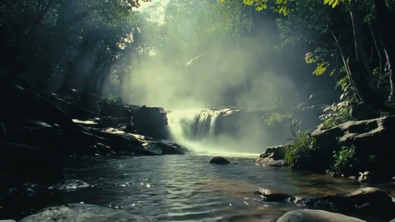 Relaxing Waterfall Sounds For Sleep | Powerful Waterfall Sounds | Natural White Noise for Deep Sleep
