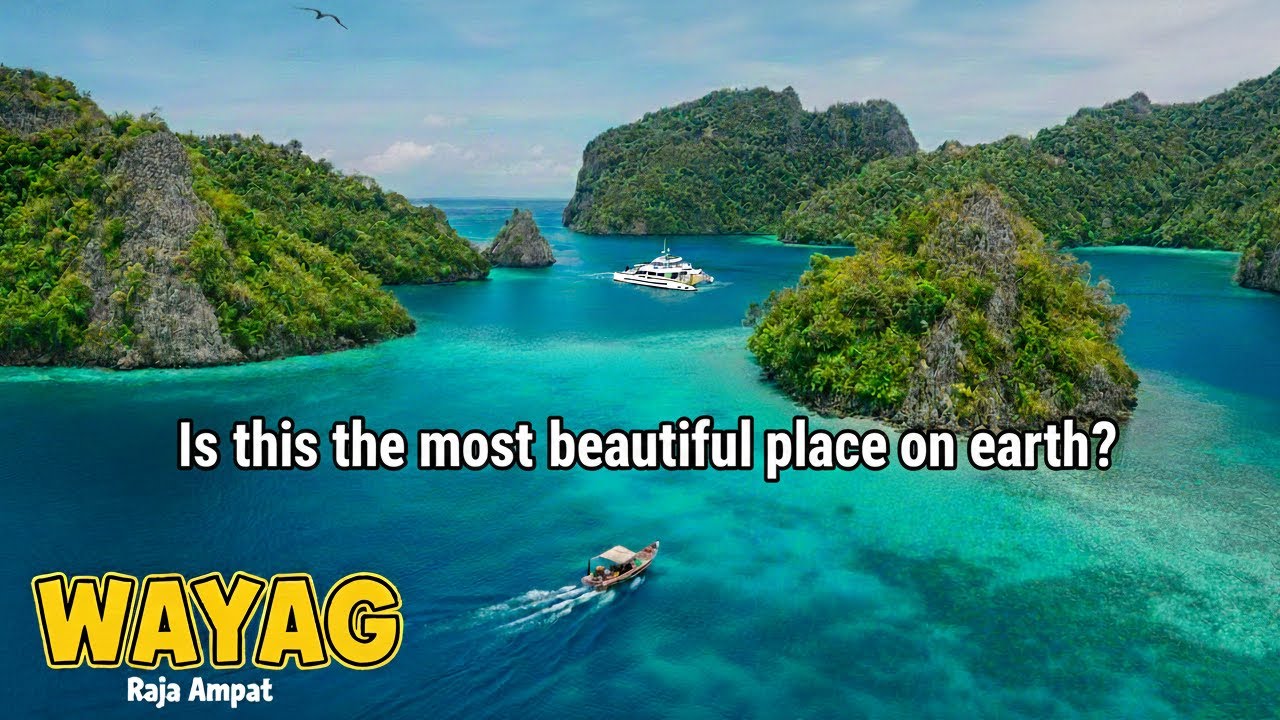 Is This the Most Beautiful Place on Earth? | Wayag, Raja Ampat (4K)