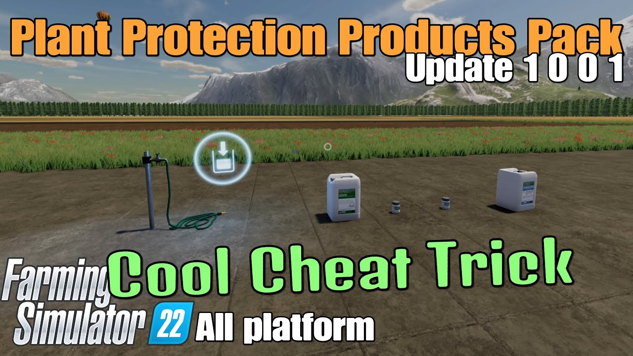 Plant Protection Products Pack  / FS22 UPDATE / March26/24