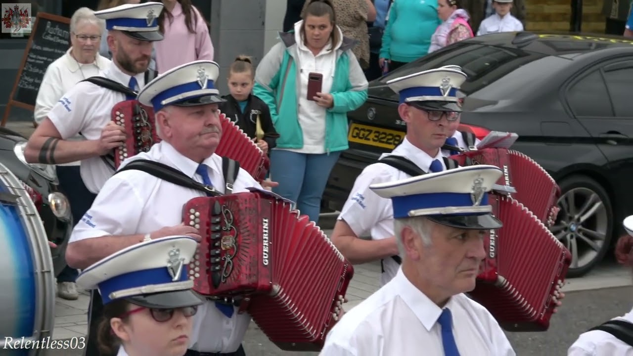 Corbet Accordion Band (Full Clip 4K) @ Their Own Parade ~ Banbridge ~ 24/05/24 (4K)