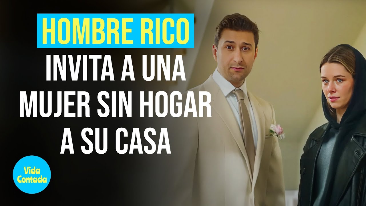 Hombre rico invita a una mujer sin hogar a su casa @Vida Contada Inspira