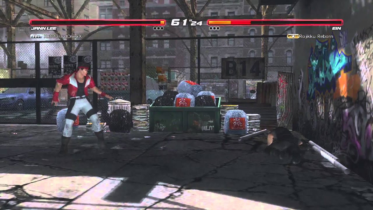 DOA5U Replay 757: XxInf3rnalOnexX(Jann Lee) vs Rojikku Reborn(Ein)