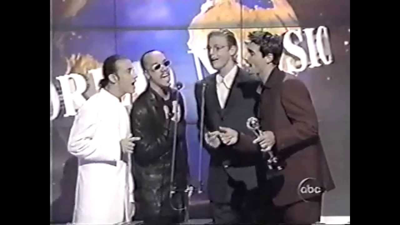 Backstreet Boys - 1998 - World Music Awards (@_BoysOnTheBlock)