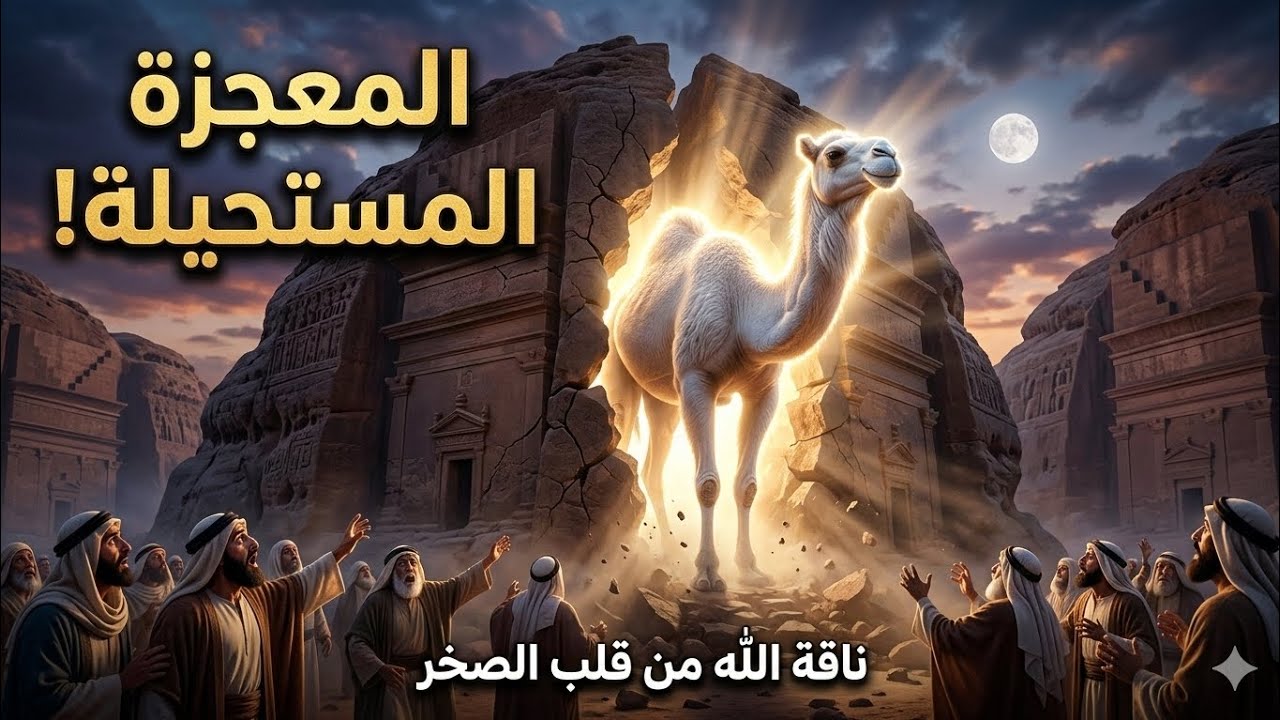 الحلقة 10 | ناقة الله من قلب الصخر  قصة النبي صالح عليه السلام قوم ثمود 