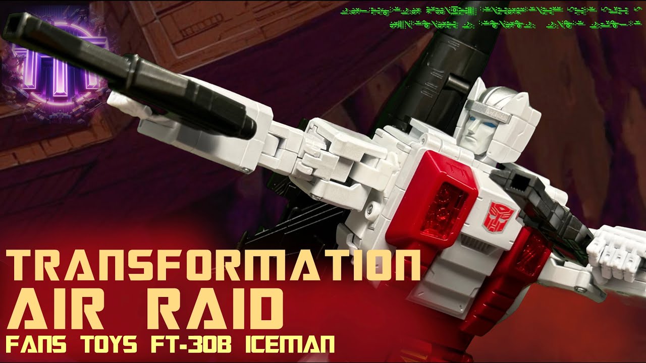 Cold Moves! Transforming Fans Toys FT-30B Iceman [Air Raid] | ToyTesterTeo