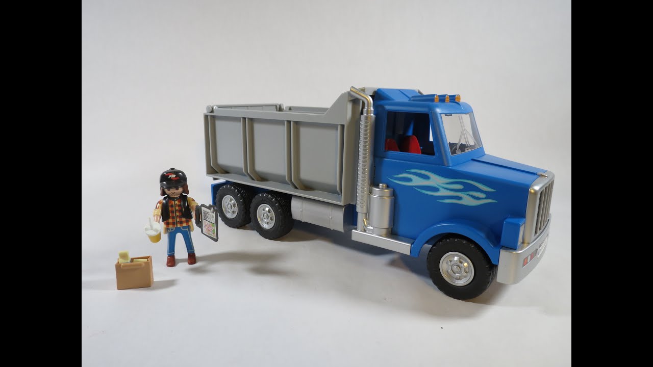 Playmobil - City Action - set # 5665 (2015) - Dump Truck - review