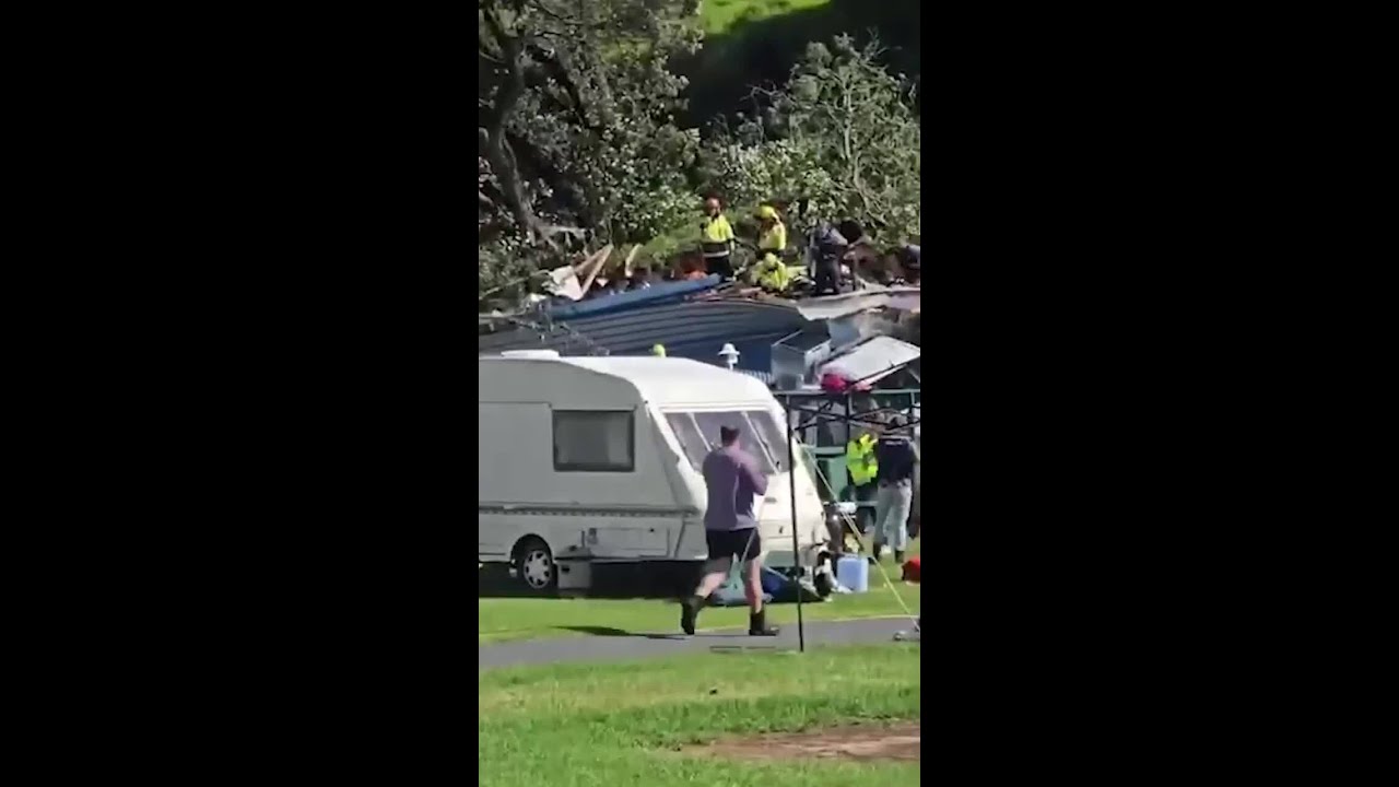 Rescue crews dig through rubble after terrifying landslide rocks New Zealand