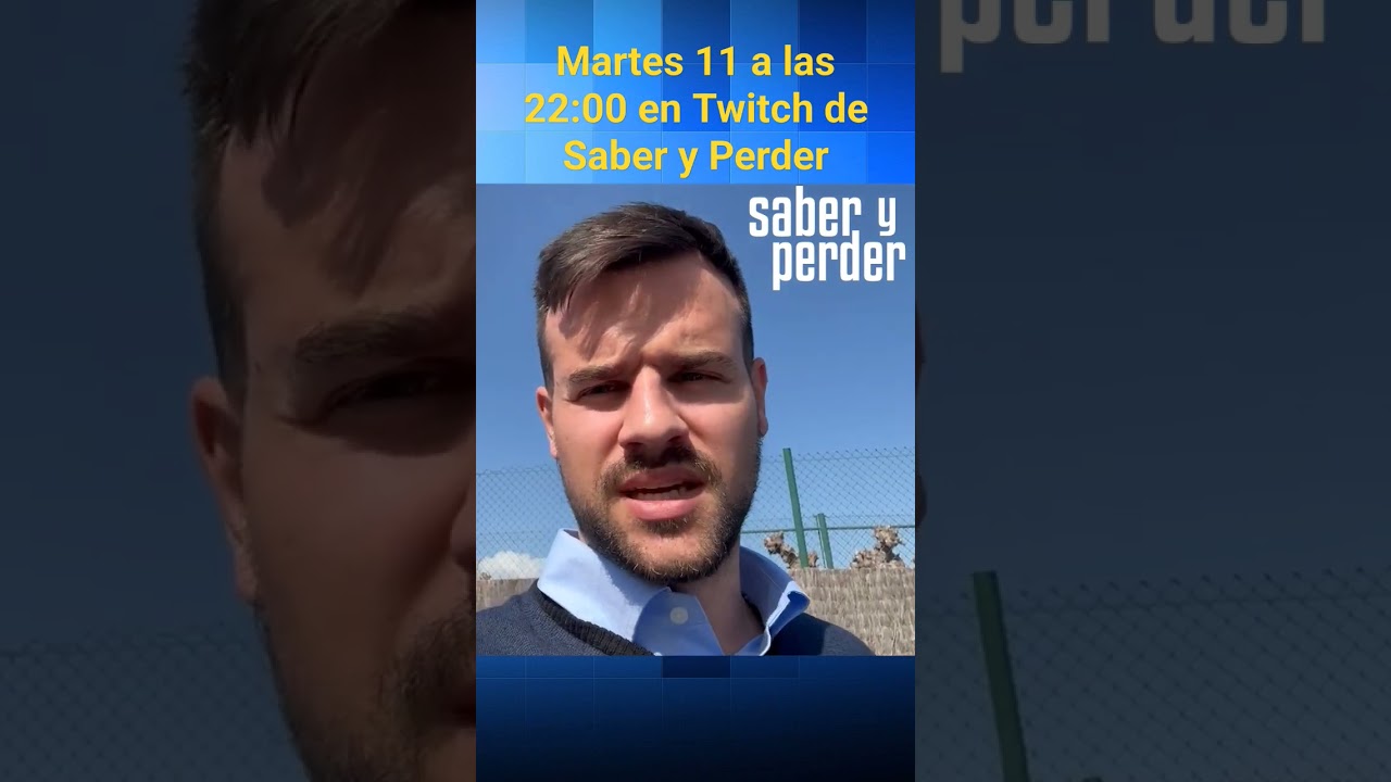 Entrevista a &Aacute;ngel Chac&oacute;n Saber y Ganar #saberyganar